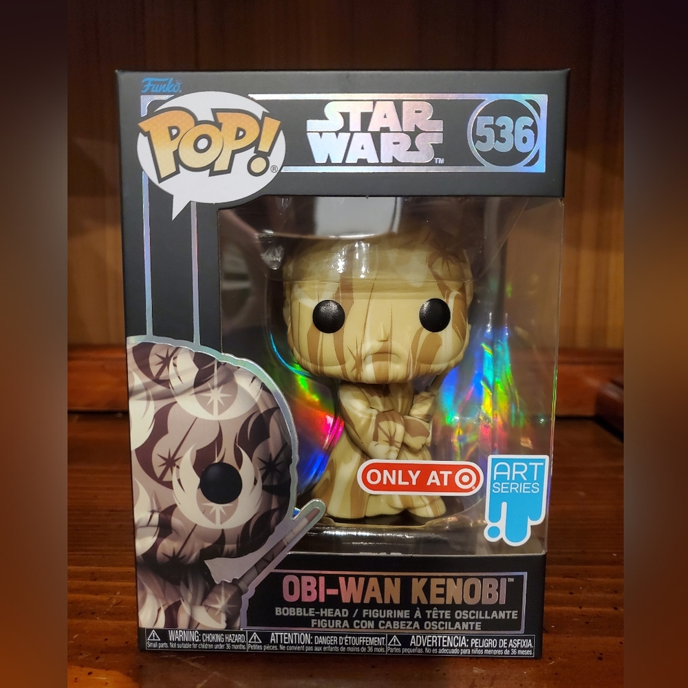 Funko Pop Art Series Star Wars Obi-Wan #536 (NIB)